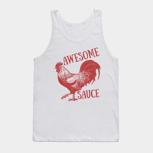 Awesome Sauce Rooster Tank Top
